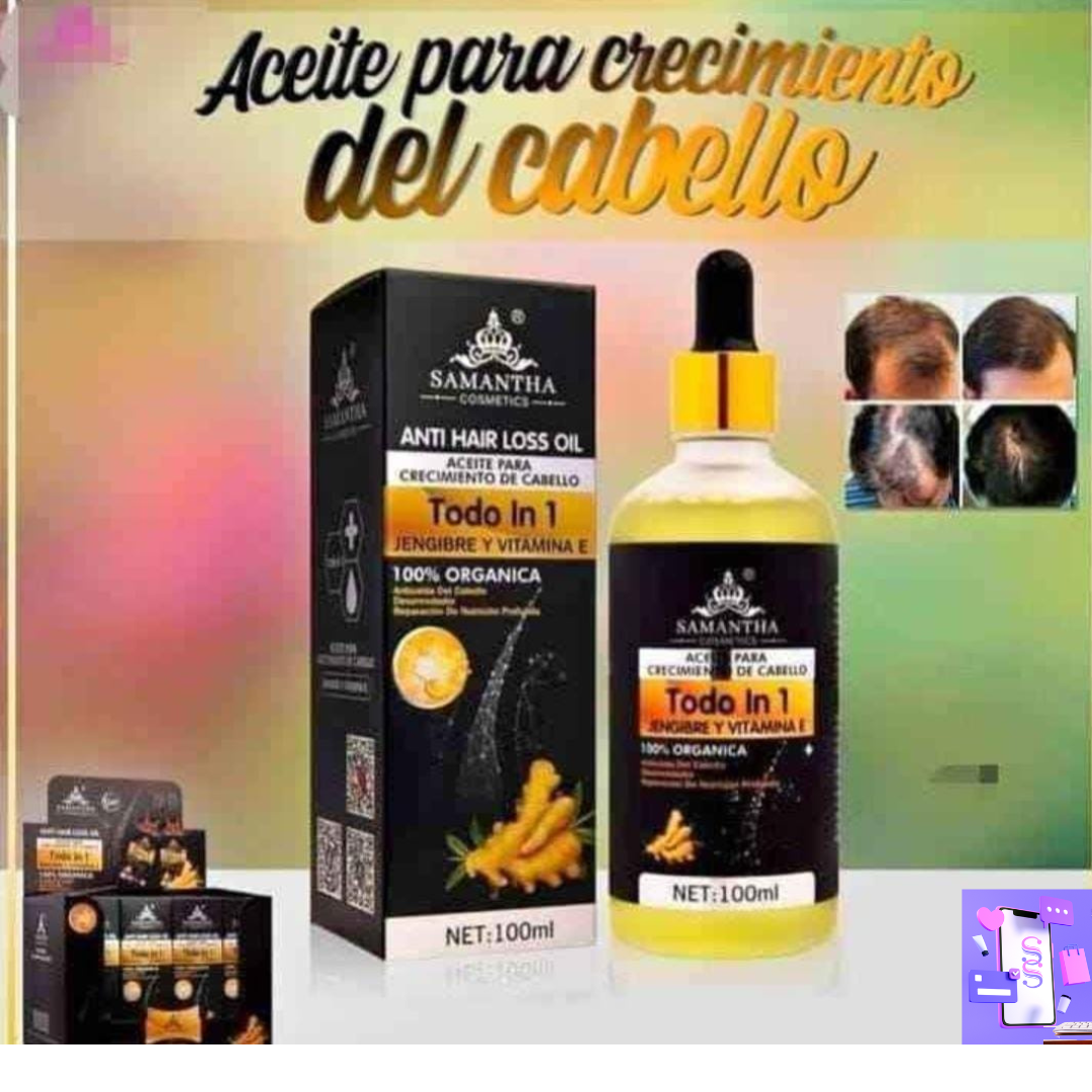 NUEVO ACEITE PARA EL CRECIMIENTO DEL CABELLO