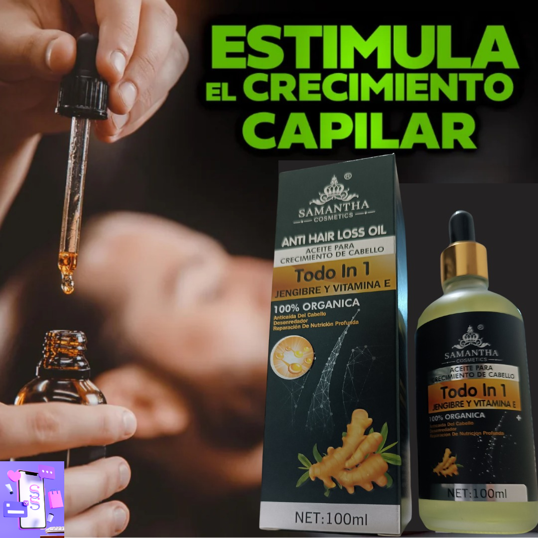 NUEVO ACEITE PARA EL CRECIMIENTO DEL CABELLO